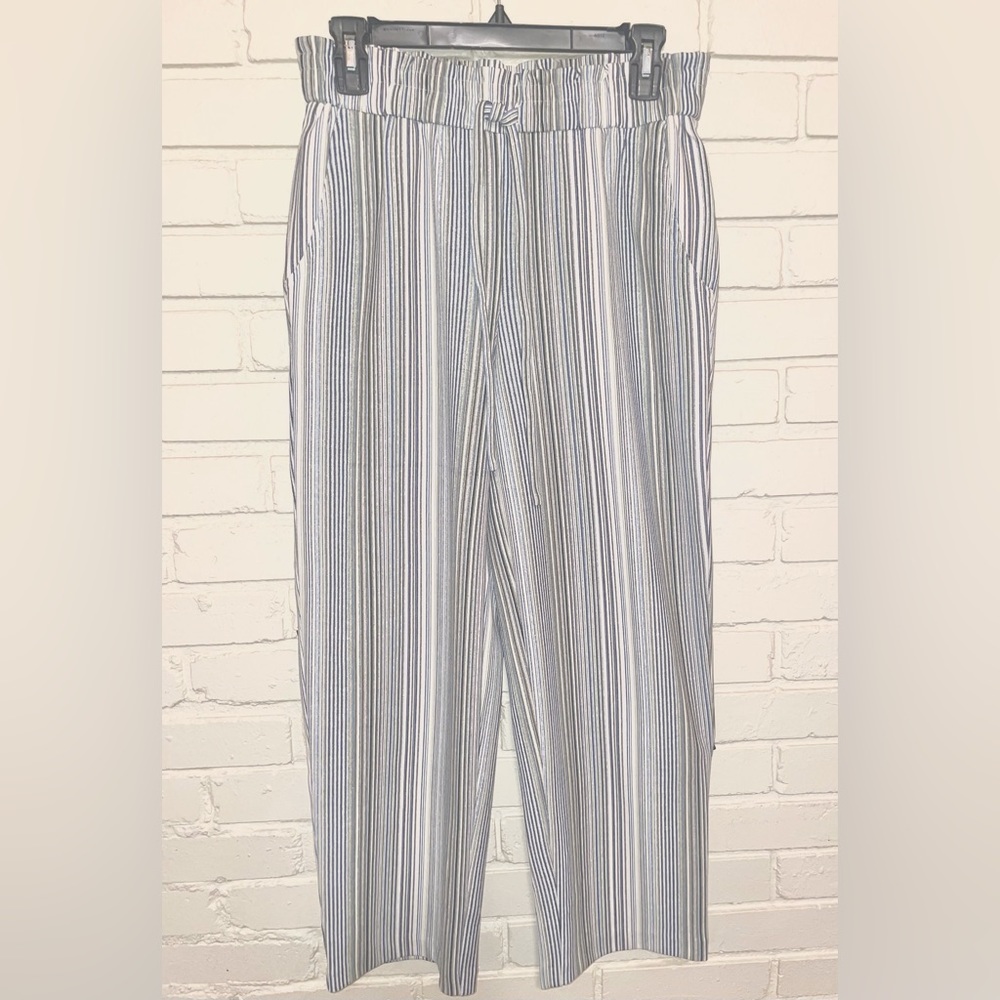 Cato High Rise white, blue, brown, and black pants -Size Small- Never Worn